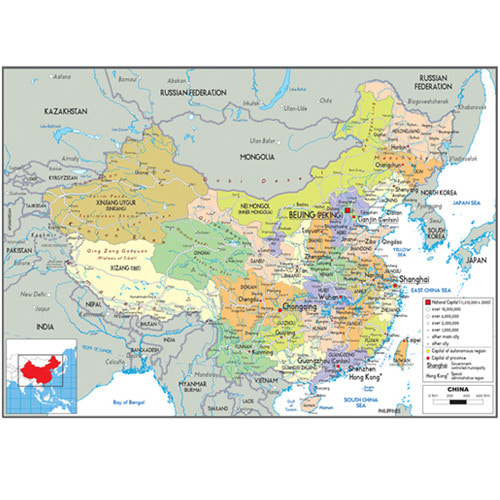 중국(china map)지도