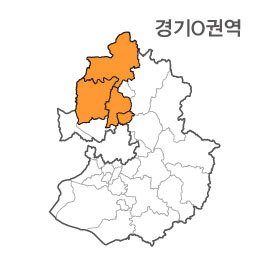 경기도 경기 O권역 (1.연천군 2.파주시 3.양주시 4.의정부시)