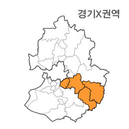 경기도 경기 X권역 (1.성남시 2.광주시 3.이천시 4.여주시)